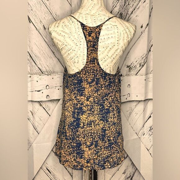 Plenty by Tracy Reese T-Back Tank Top Beaded Neckline 4 - Picture 2 of 4